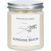 The Sunshine State Scented Candle - Missing Home - State Scented Candle - Moving Gift - College Student Gift.